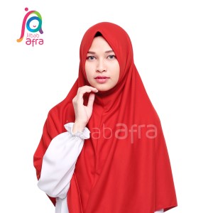 Jilbab Afra JAFR - Syifa 23 Merah Cabe